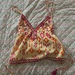 ZARA Beaded Printed top 0881/041